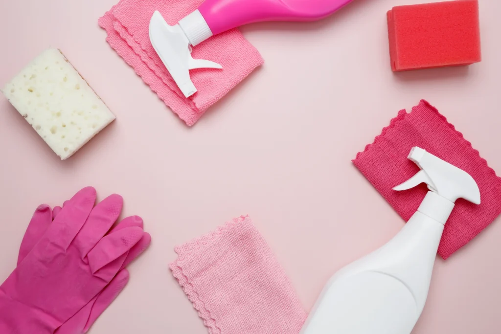 Úklidová firma, čistící prostředky